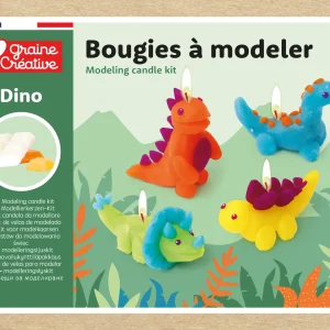 Kit de velas para moldear Dinosaurios de Graine Créative - Imagen 4