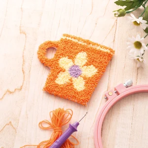KIT de Punch Needle taza Happy Hour de Graine Créative - Imagen 3