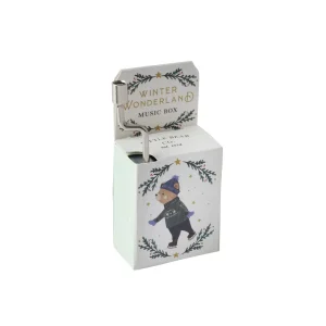 Caja de música 'Winter Wonderland' de Little Bear Co. - Imagen 3