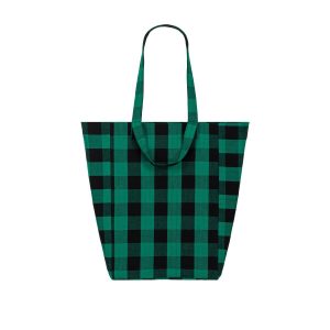 Alternative view of Bolso Tote bag Vichy verde de Rose in April