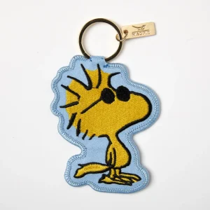 Llavero Charm Peanuts Woodstock con gafas de Magpie