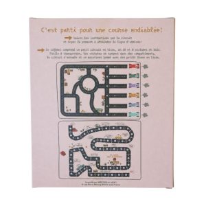 Alfombra de Juegos Portátil- Circuito de Coches de Mercredi et Patati - Imagen 4