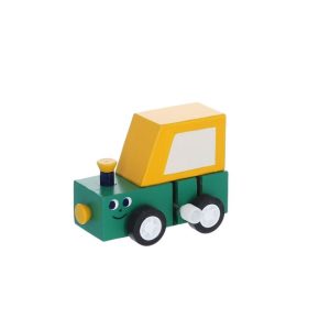 Tractor de Madera de Cuerda BIP BIP de Mercredi et Patati