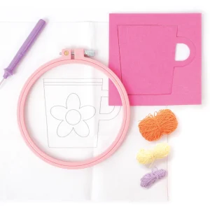 KIT de Punch Needle taza Happy Hour de Graine Créative - Imagen 4