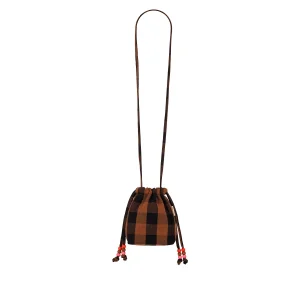 Alternative view of Bolso Bombonera Vichy Jengibre de Rose in April