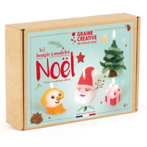 Kit de Velas para moldear Navideñas de Graine Créative