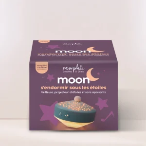 Alternative view of Proyector de estrellas y luz de noche MOON de Morphée
