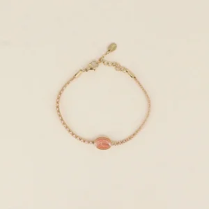 Pulsera la Madonna, esmalte y cordón de BOHM París