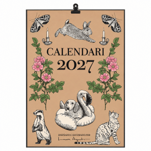 Alternative view of Calendario de Notas 2027 de Lalauri- castellano o catalán-