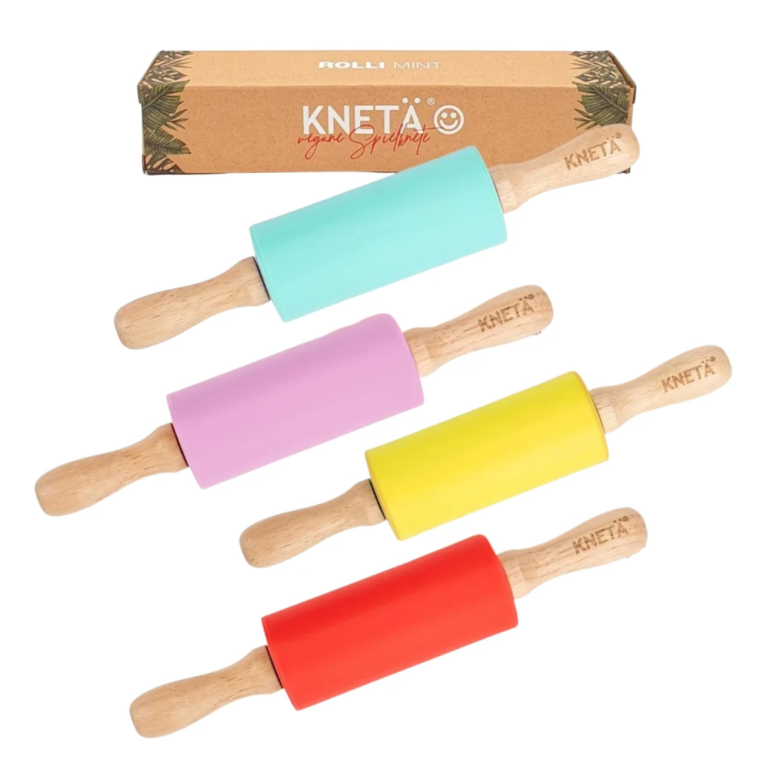 Rodillo de madera para plastilina Kneta