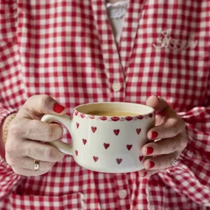 Taza de Cerámica Corazones de Rice - Imagen 3