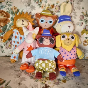 Peluche de Punto Elton The Lion de Rice - Imagen 3