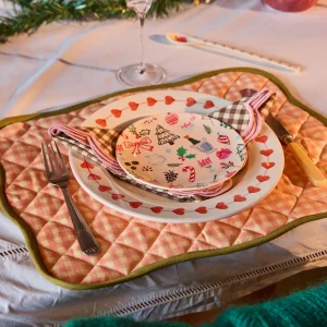 Alternative view of Plato pequeño de Melamina XMAS Tree de Rice