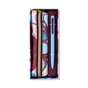 Set de Estuche y Bolígrafo Marble de Designworks Inc.
