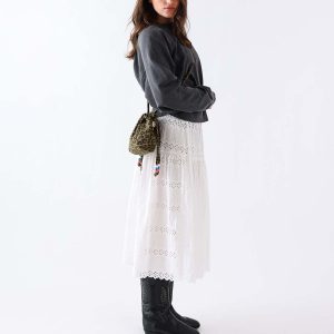 Bolso Bombonera Vichy Jengibre de Rose in April - Imagen 3