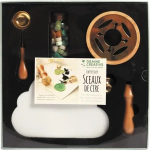 Kit para hacer Sellos de Lacre de Graine Créative