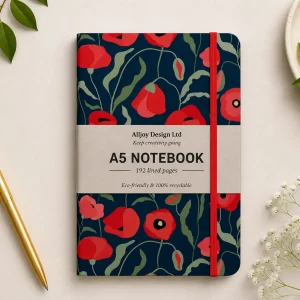 Cuaderno Vol.3 Amapolas de Alljoy design