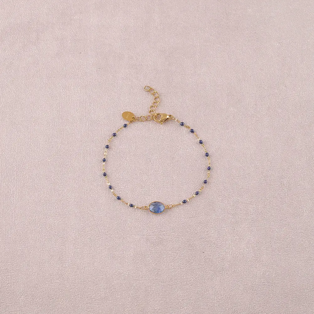 Pulsera Noelynn piedra ovalada de BOHM París