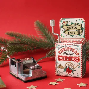 Caja de música navideña 'Jingle Bells'