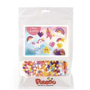 Kit de perlas Perlou Arcoíris y Unicornio de Graine Créative