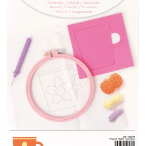 Alternative view of KIT de Punch Needle taza Happy Hour de Graine Créative