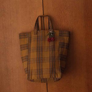 Bolso Tote Bag Tartán de Rose in April
