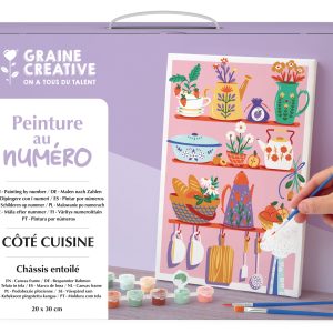 Kit de Pintura por Números 30*20 cm Cocina de Graine Créative - Imagen 4