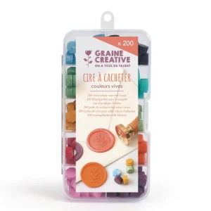 Recambios de perlas de Cera Selladora Colores Vivos de Graine Créative