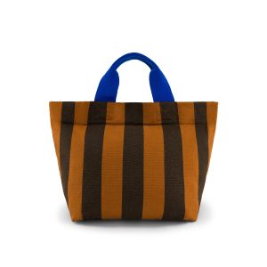 Bolso Tina de rayas Pecan y Night de Rose in April