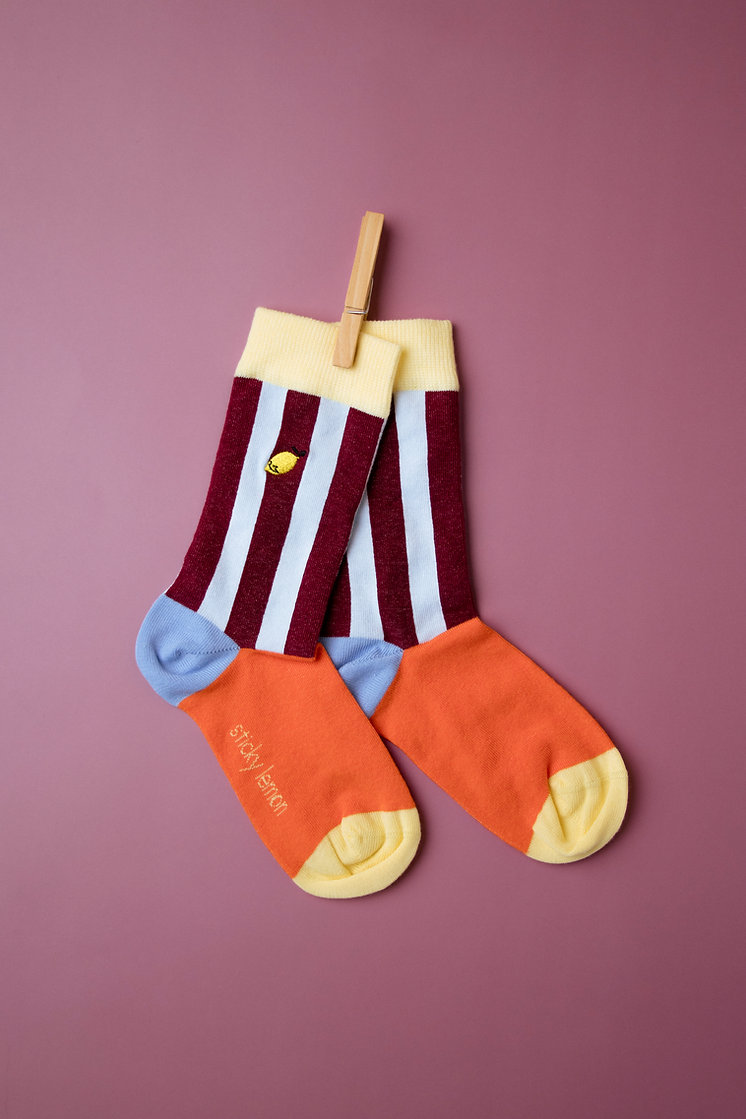 Calcetines Stripes de Sticky Lemon -3 tallas- - Imagen 3