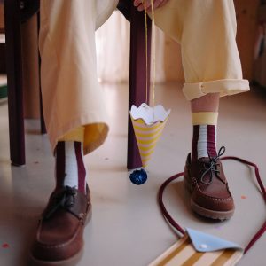 Alternative view of Calcetines Stripes de Sticky Lemon -3 tallas-