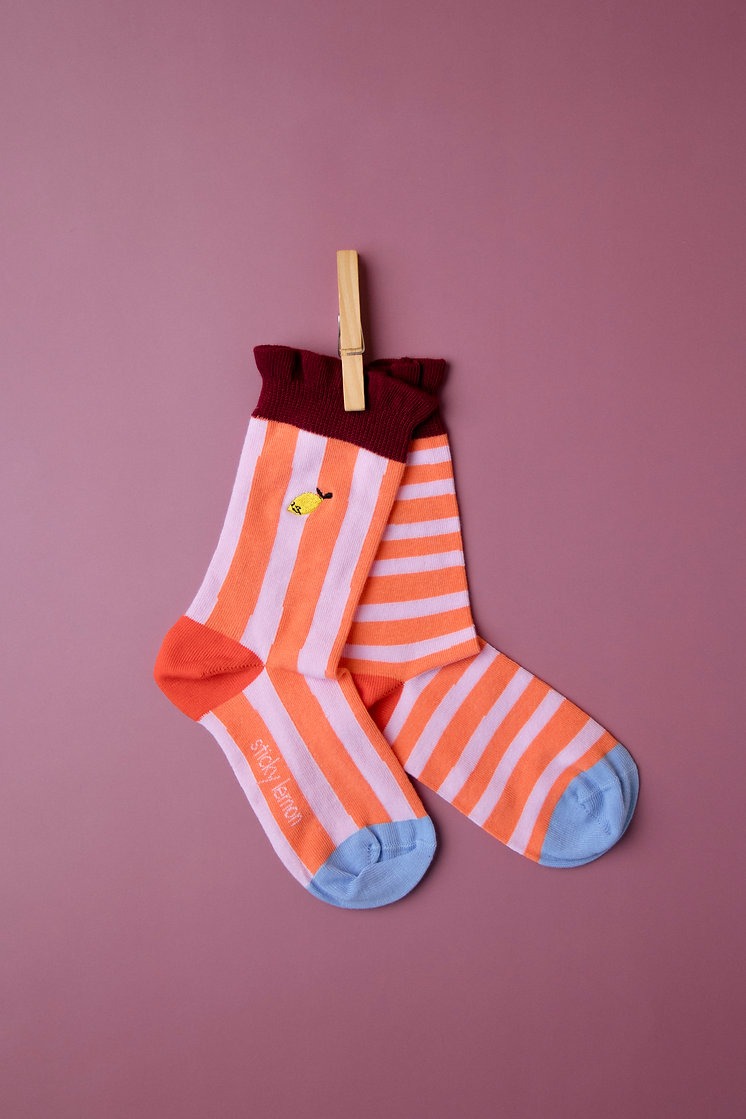 Calcetines Thick Lines de Sticky Lemon - 3 tallas- - Imagen 4