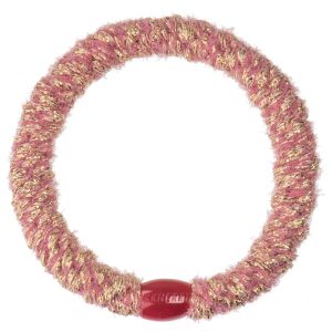 Goma de pelo Kknekki Velvet Glitter Old Pink